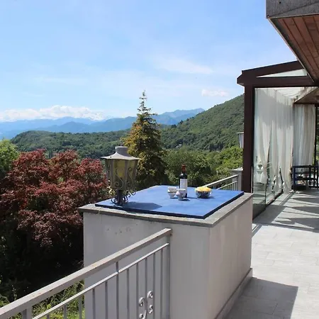 Villa Il Bell'ovile, Bellissima Nel Verde, Con Privacy Garantita Novaggio